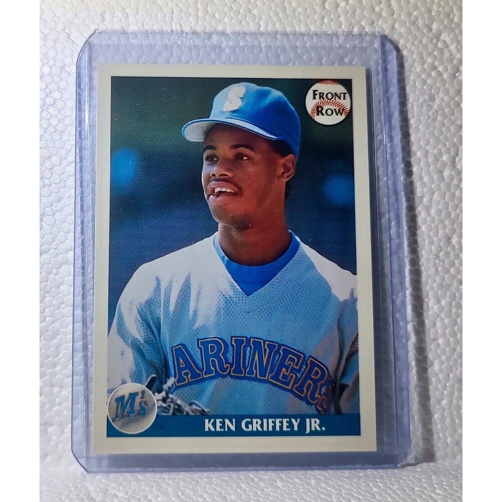 Ken Griffey Jr. 1991 Front Row MLB #5 Promo Baseball Card Seattle Mariners